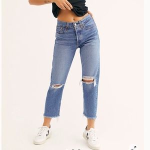 Levi’s Wedgie straight leg Jeans